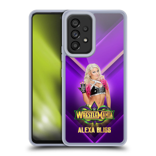 WWE Wrestlemania 34 Superstars Alexa Bliss Soft Gel Case for Samsung Galaxy A53 5G (2022)