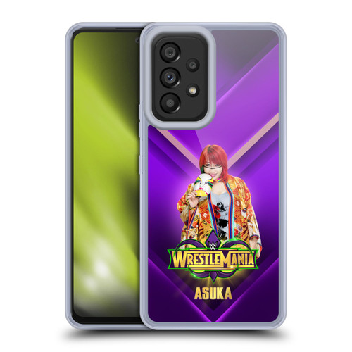 WWE Wrestlemania 34 Superstars Asuka Soft Gel Case for Samsung Galaxy A53 5G (2022)