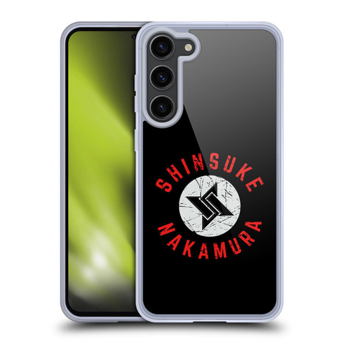 WWE Superstars 8 Shinsuke Nakamura The Artist Soft Gel Case for Samsung Galaxy S23+ 5G & MagSafe