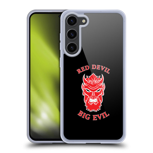 WWE Superstars 8 Undertaker Red Devil Big Evil Soft Gel Case for Samsung Galaxy S23+ 5G & MagSafe