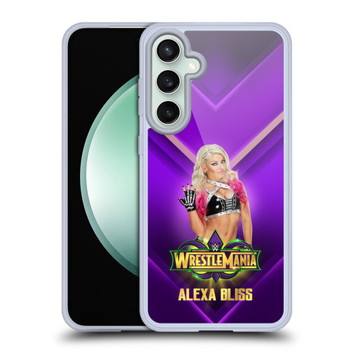 WWE Wrestlemania 34 Superstars Alexa Bliss Soft Gel Case for Samsung Galaxy S23 FE 5G & MagSafe