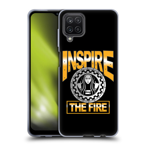 WWE Superstars 9 Becky Lynch Inspire The Fire Soft Gel Case for Samsung Galaxy A12 (2020)