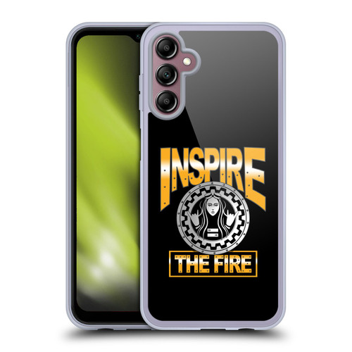 WWE Superstars 9 Becky Lynch Inspire The Fire Soft Gel Case for Samsung Galaxy A14 5G