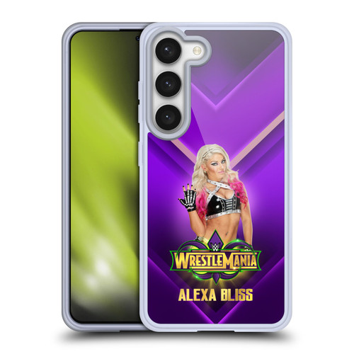 WWE Wrestlemania 34 Superstars Alexa Bliss Soft Gel Case for Samsung Galaxy S23 5G & MagSafe