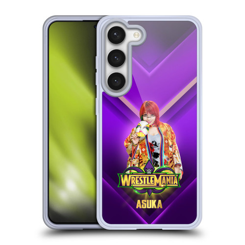 WWE Wrestlemania 34 Superstars Asuka Soft Gel Case for Samsung Galaxy S23 5G & MagSafe