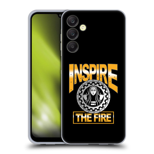 WWE Superstars 9 Becky Lynch Inspire The Fire Soft Gel Case for Samsung Galaxy A25 5G