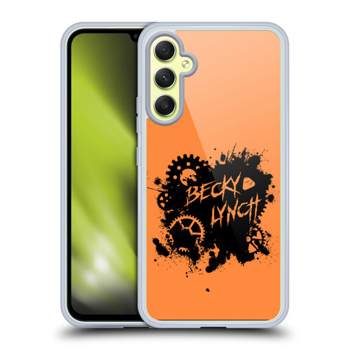 WWE Superstars 9 Becky Lynch Relent-lass Soft Gel Case for Samsung Galaxy A34 5G
