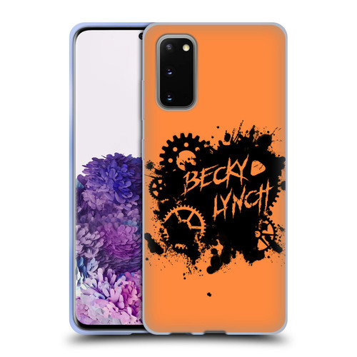 WWE Superstars 9 Becky Lynch Relent-lass Soft Gel Case for Samsung Galaxy S20 / S20 5G