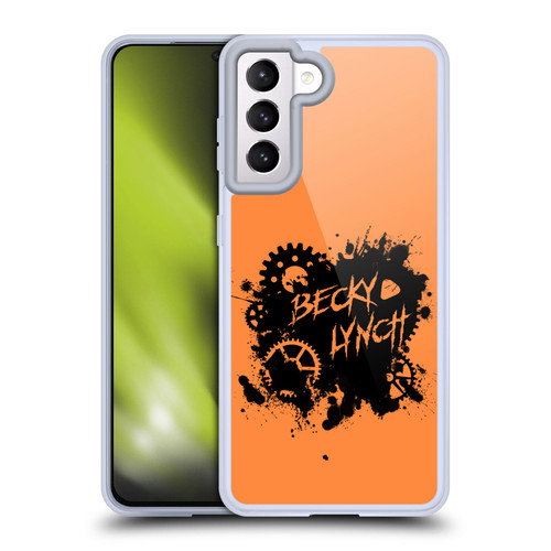 WWE Superstars 9 Becky Lynch Relent-lass Soft Gel Case for Samsung Galaxy S21 5G & MagSafe