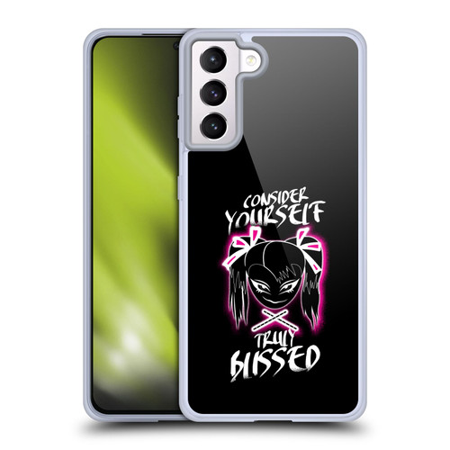 WWE Superstars 9 Alexa Bliss Truly Blissed Soft Gel Case for Samsung Galaxy S21+ 5G & MagSafe