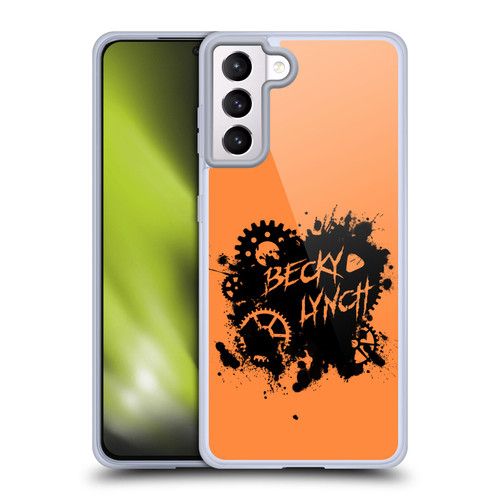 WWE Superstars 9 Becky Lynch Relent-lass Soft Gel Case for Samsung Galaxy S21+ 5G & MagSafe