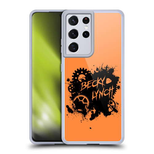 WWE Superstars 9 Becky Lynch Relent-lass Soft Gel Case for Samsung Galaxy S21 Ultra 5G & MagSafe