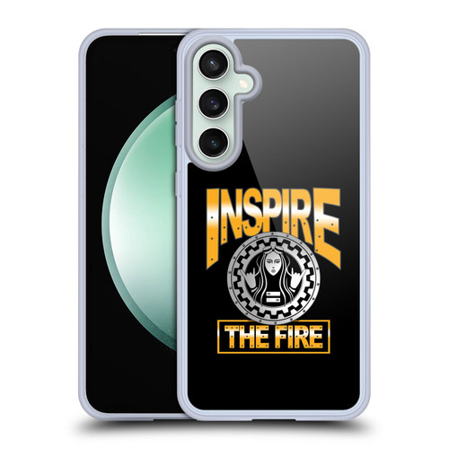 WWE Superstars 9 Becky Lynch Inspire The Fire Soft Gel Case for Samsung Galaxy S23 FE 5G & MagSafe