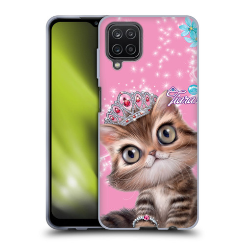 Animal Club International Royal Faces Cat Soft Gel Case for Samsung Galaxy A12 (2020)