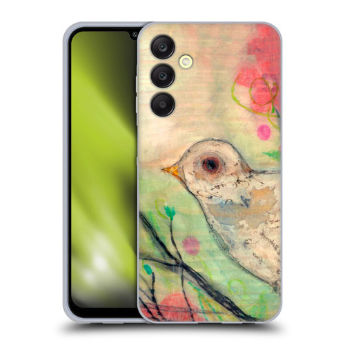 Wyanne Birds Bird on Branch Soft Gel Case for Samsung Galaxy A25 5G