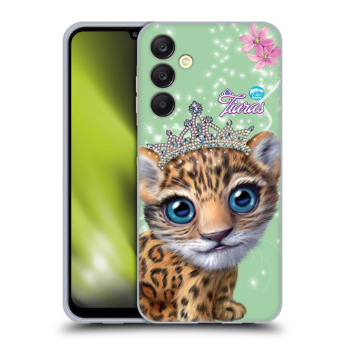 Animal Club International Royal Faces Jaguar Soft Gel Case for Samsung Galaxy A25 5G