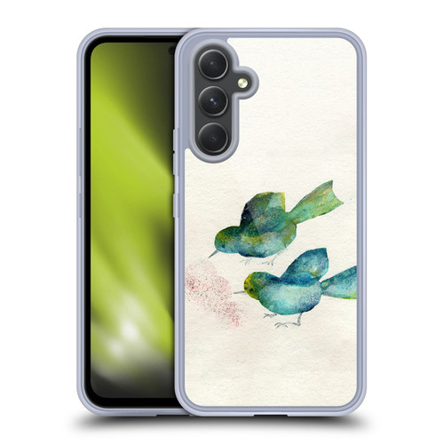 Wyanne Birds Seed Soft Gel Case for Samsung Galaxy A54 5G