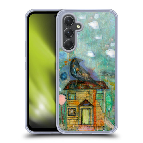 Wyanne Birds Bird Top Of The Roof Soft Gel Case for Samsung Galaxy A54 5G