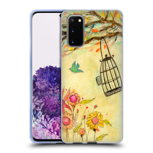 Wyanne Birds Free To Be Soft Gel Case for Samsung Galaxy S20 / S20 5G