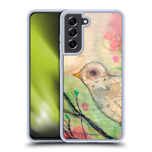 Wyanne Birds Bird on Branch Soft Gel Case for Samsung Galaxy S21 FE 5G & MagSafe