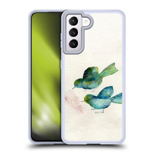 Wyanne Birds Seed Soft Gel Case for Samsung Galaxy S21 5G & MagSafe