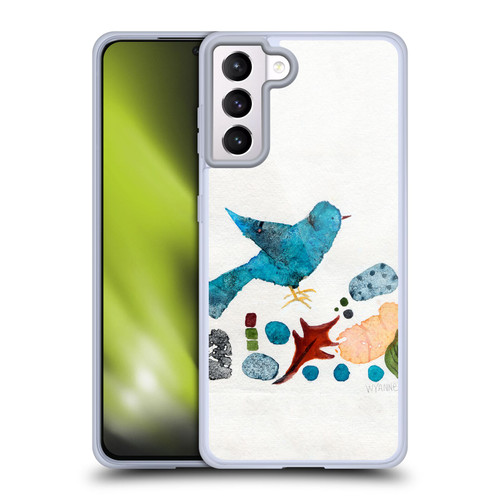Wyanne Birds Playful Bird Soft Gel Case for Samsung Galaxy S21+ 5G & MagSafe