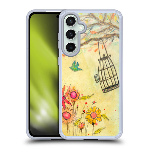 Wyanne Birds Free To Be Soft Gel Case for Samsung Galaxy S23 FE 5G & MagSafe