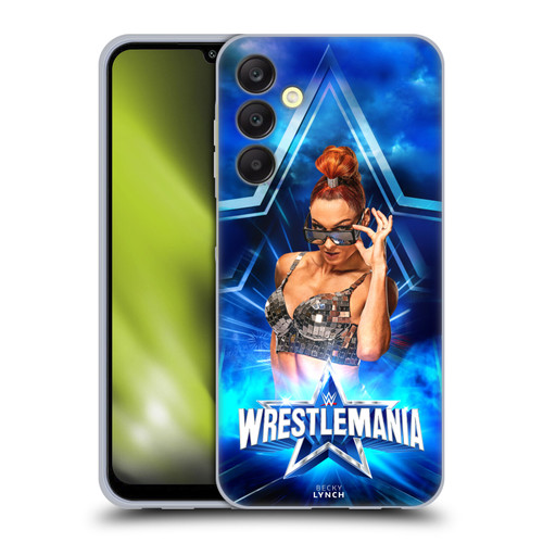 WWE Wrestlemania 38 Superstars Becky Lynch Soft Gel Case for Samsung Galaxy A25 5G