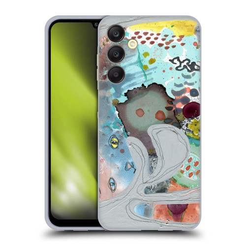 Wyanne Cat Abstract Kitty Soft Gel Case for Samsung Galaxy A25 5G