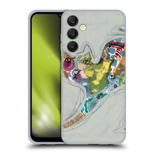 Wyanne Cat Abstract Kitty 2 Soft Gel Case for Samsung Galaxy A25 5G