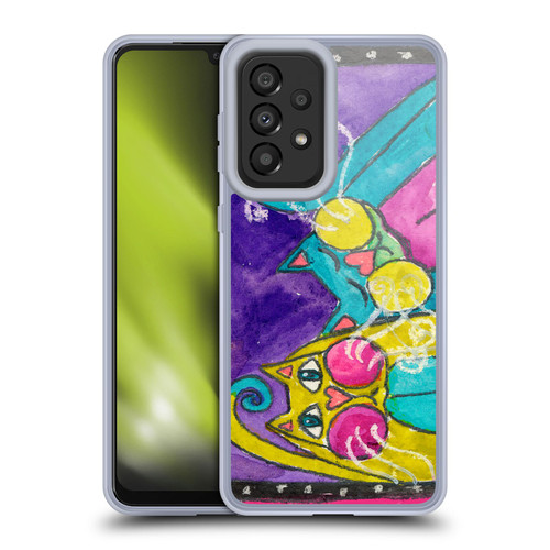 Wyanne Cat A Couple Of Funky Cats Soft Gel Case for Samsung Galaxy A33 5G (2022)