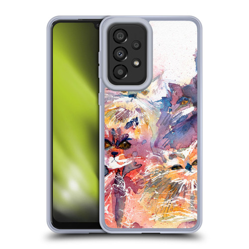 Wyanne Cat Four Kitties Soft Gel Case for Samsung Galaxy A33 5G (2022)