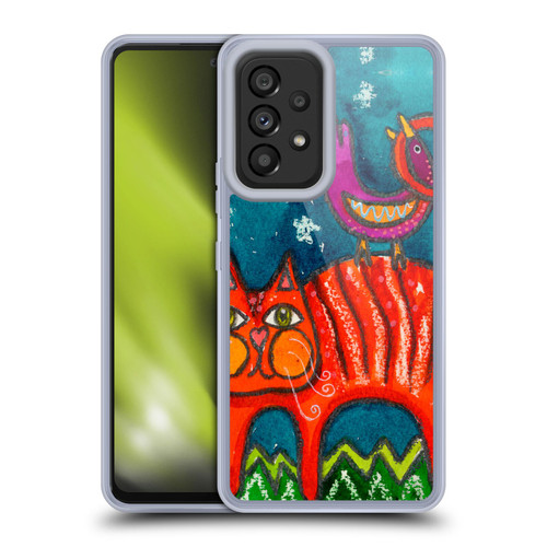 Wyanne Cat Birdy Got My Tail Kitty Soft Gel Case for Samsung Galaxy A53 5G (2022)
