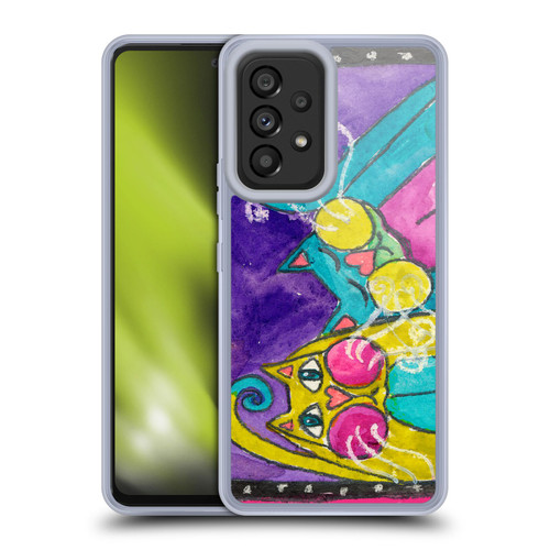 Wyanne Cat A Couple Of Funky Cats Soft Gel Case for Samsung Galaxy A53 5G (2022)