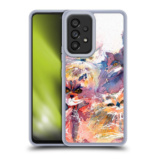 Wyanne Cat Four Kitties Soft Gel Case for Samsung Galaxy A53 5G (2022)