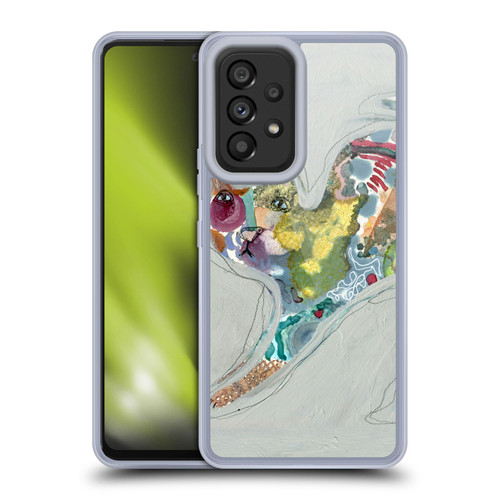 Wyanne Cat Abstract Kitty 2 Soft Gel Case for Samsung Galaxy A53 5G (2022)