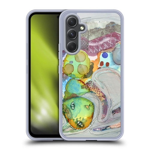 Wyanne Cat No Treat Blues Soft Gel Case for Samsung Galaxy A54 5G