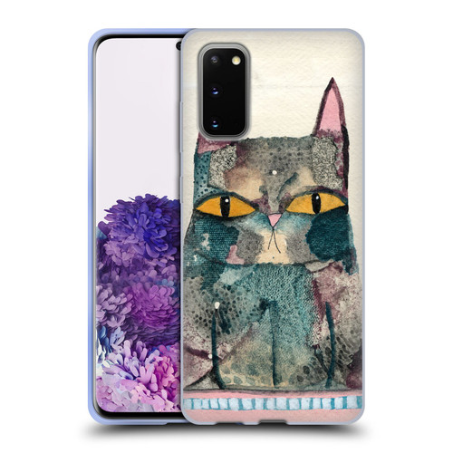 Wyanne Cat Kitty Painting Soft Gel Case for Samsung Galaxy S20 / S20 5G