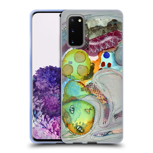 Wyanne Cat No Treat Blues Soft Gel Case for Samsung Galaxy S20 / S20 5G