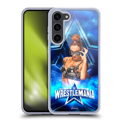 WWE Wrestlemania 38 Superstars Becky Lynch Soft Gel Case for Samsung Galaxy S23+ 5G & MagSafe