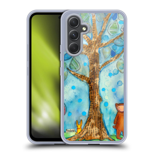 Wyanne Nature 2 Painting and Collage Soft Gel Case for Samsung Galaxy A54 5G