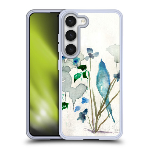 Wyanne Birds Bluebird Raindrops Soft Gel Case for Samsung Galaxy S23 5G & MagSafe