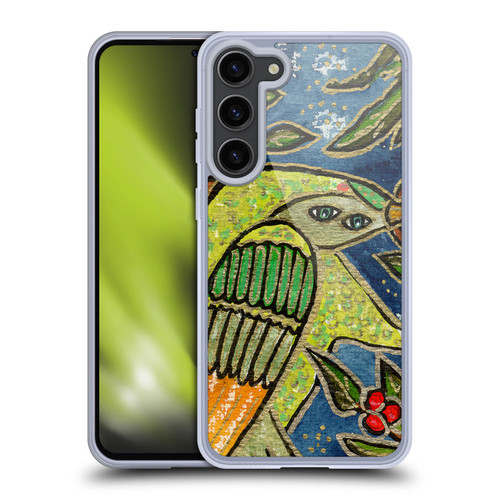 Wyanne Birds Cherry Soft Gel Case for Samsung Galaxy S23+ 5G & MagSafe