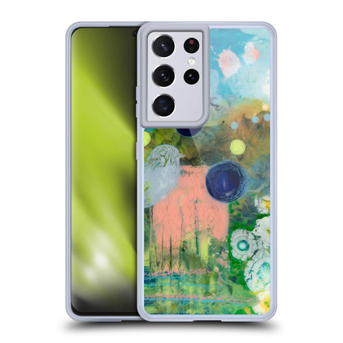 Wyanne Nature 2 Bird Painting Soft Gel Case for Samsung Galaxy S21 Ultra 5G & MagSafe