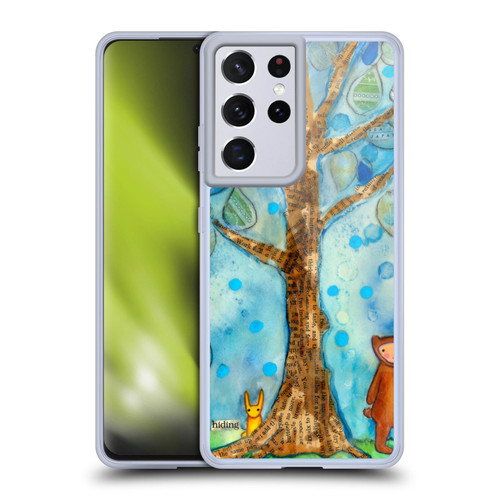 Wyanne Nature 2 Painting and Collage Soft Gel Case for Samsung Galaxy S21 Ultra 5G & MagSafe