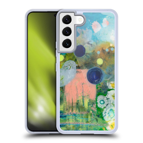Wyanne Nature 2 Bird Painting Soft Gel Case for Samsung Galaxy S22 5G & MagSafe