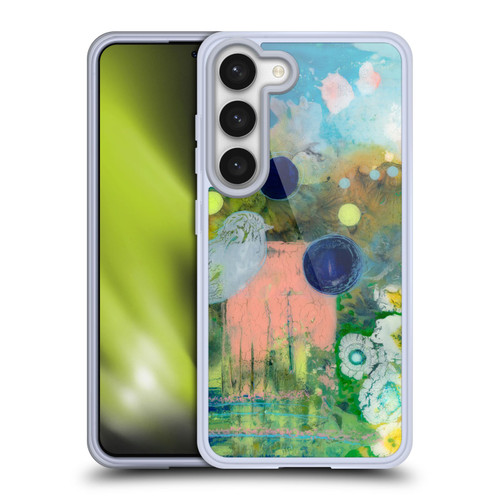 Wyanne Nature 2 Bird Painting Soft Gel Case for Samsung Galaxy S23 5G & MagSafe