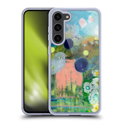 Wyanne Nature 2 Bird Painting Soft Gel Case for Samsung Galaxy S23+ 5G & MagSafe