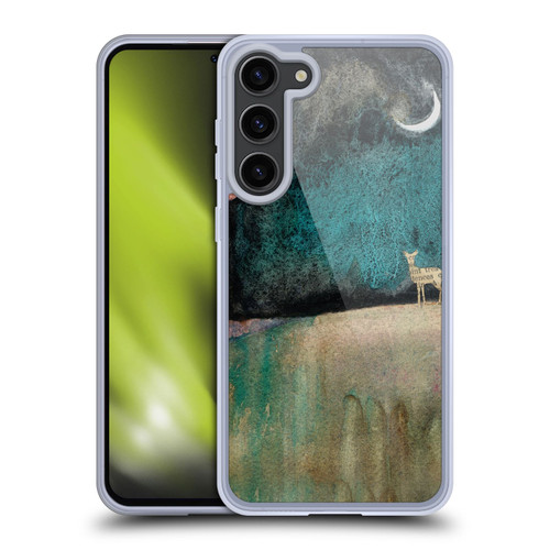 Wyanne Nature 2 Deer and Moon Soft Gel Case for Samsung Galaxy S23+ 5G & MagSafe