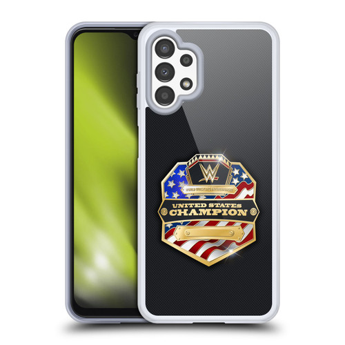 WWE Title Belts United States Champion Soft Gel Case for Samsung Galaxy A13 (2022)